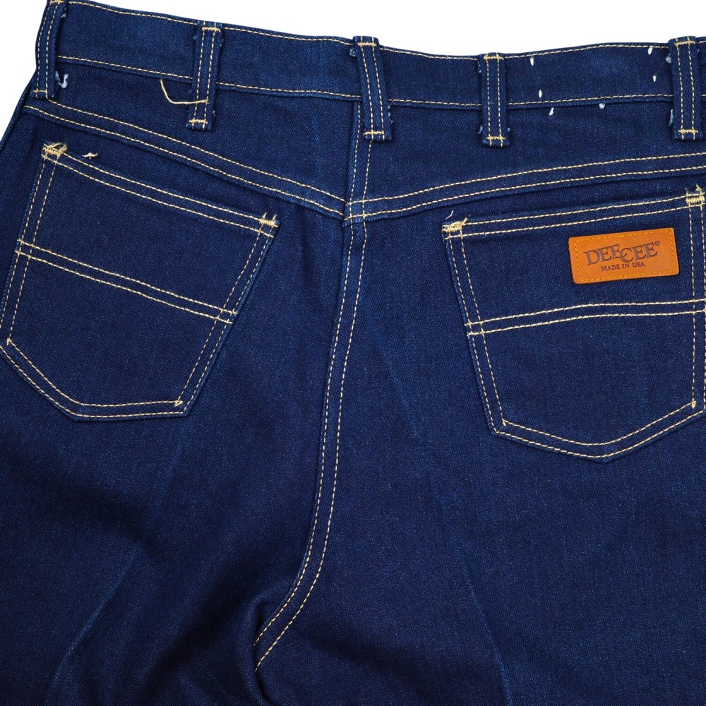 Deecee Jeans Women 34W 38L Actual 31W Blue  Dark High‎ Waist Denim Pants